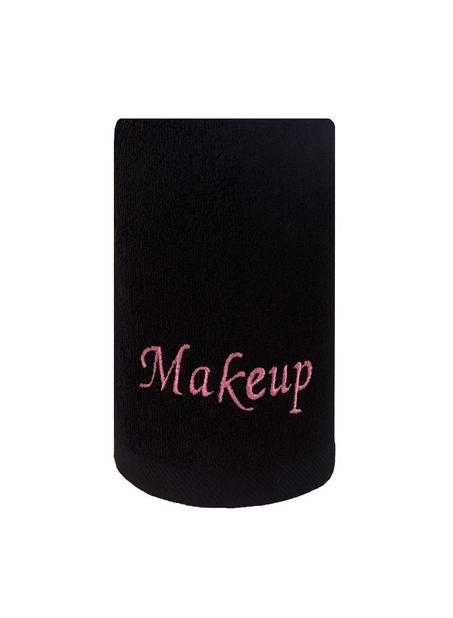 Liberty21 Makeup Remover Towels. Fingertip Face Reusable Washcloths. Embroidered, 100% Soft Cotton. Facial Cleansing. Pack of 6. - Image 3